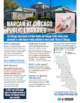 Narcan 1-Pager - Chicago Public Libraries