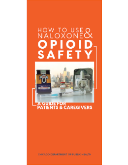 Naloxone Trifold Handout - Opioid Safety