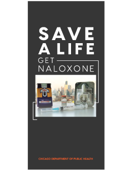 Naloxone Trifold Handout - Save A Life