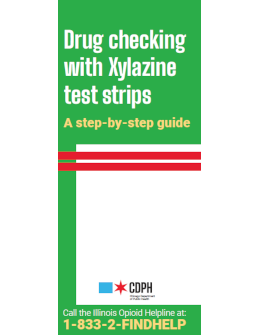 Xylazine Trifold Handout - Xylazine Test Strips