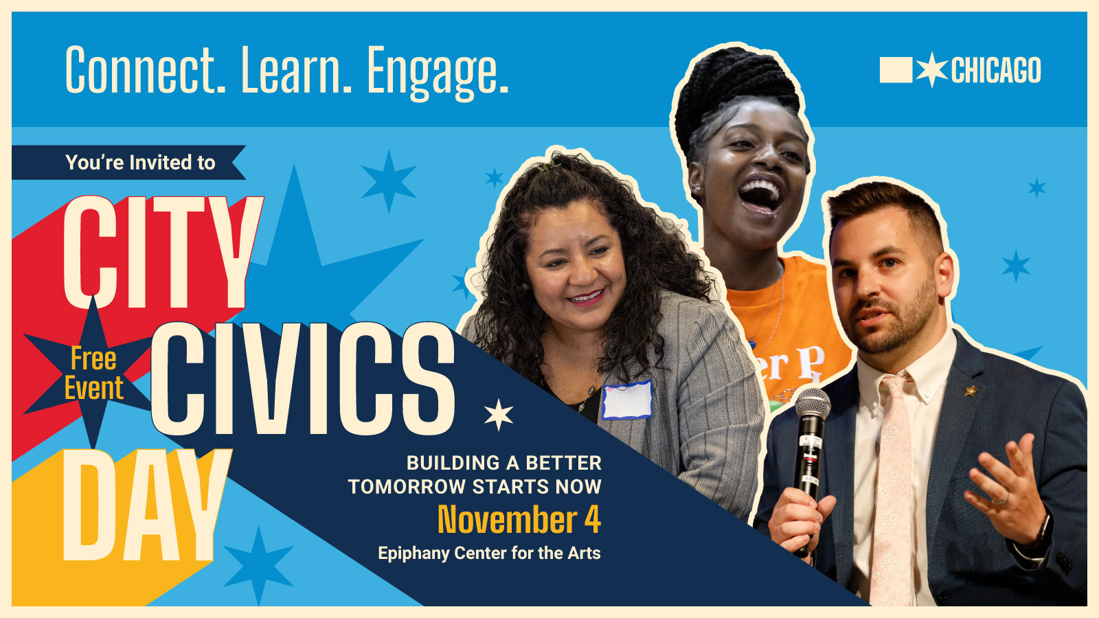 City Civics Day - Connect. Learn. Engage. - Free Event - November 4 - Epiphany Center for the Arts
