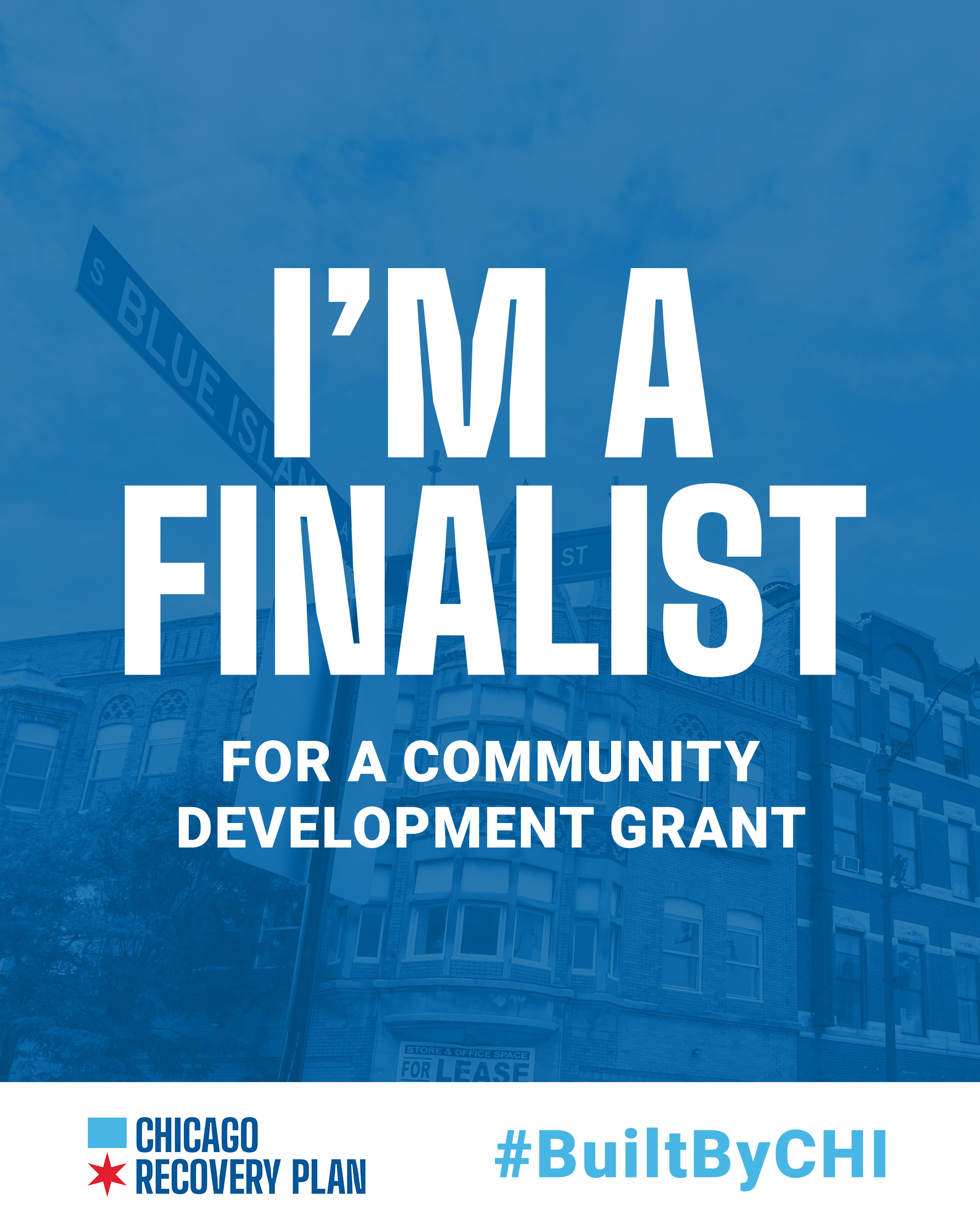 I'm a Finalist - Community Development Grant