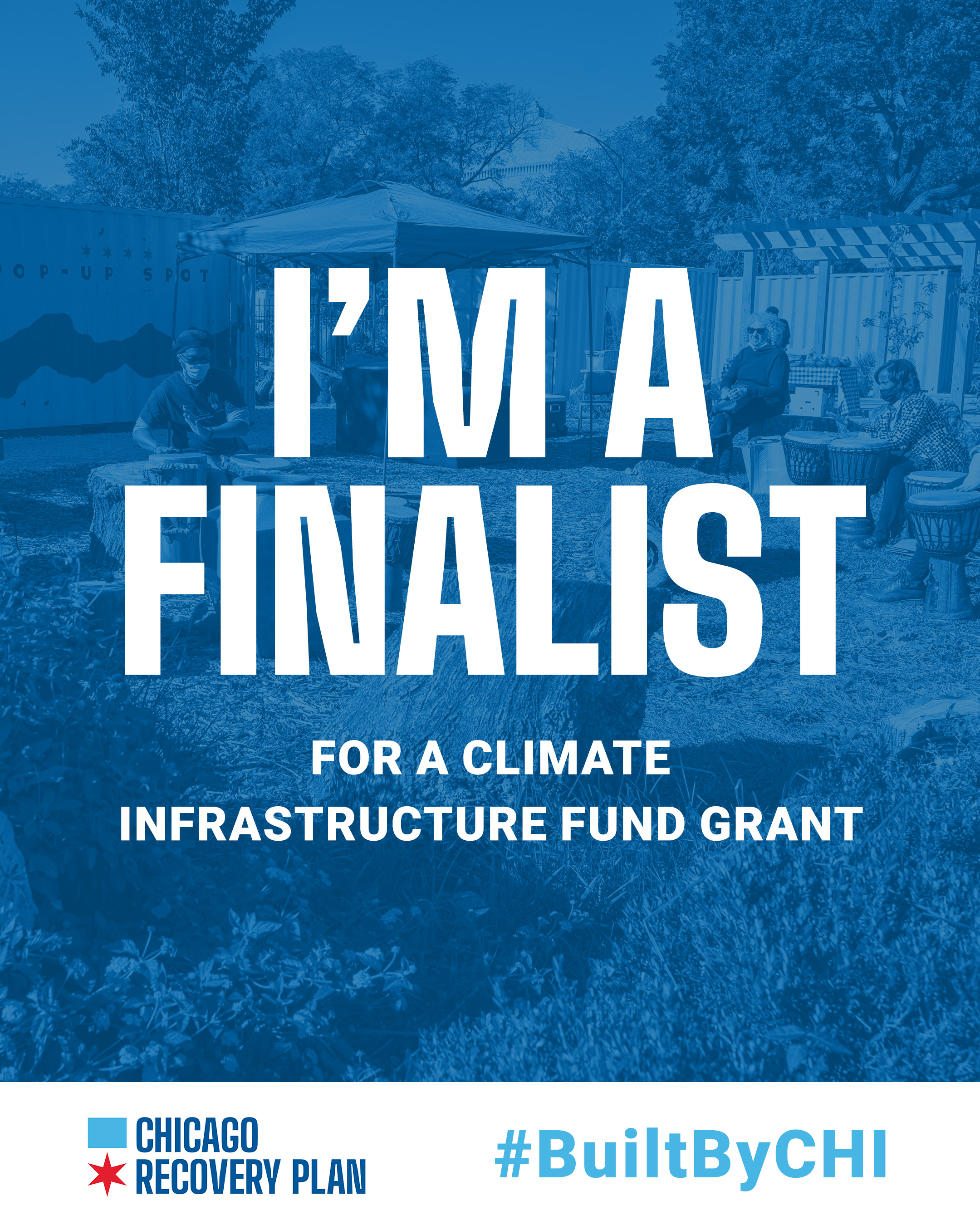 I'm a Finalist - Climate Infrastructure Fund Grant 