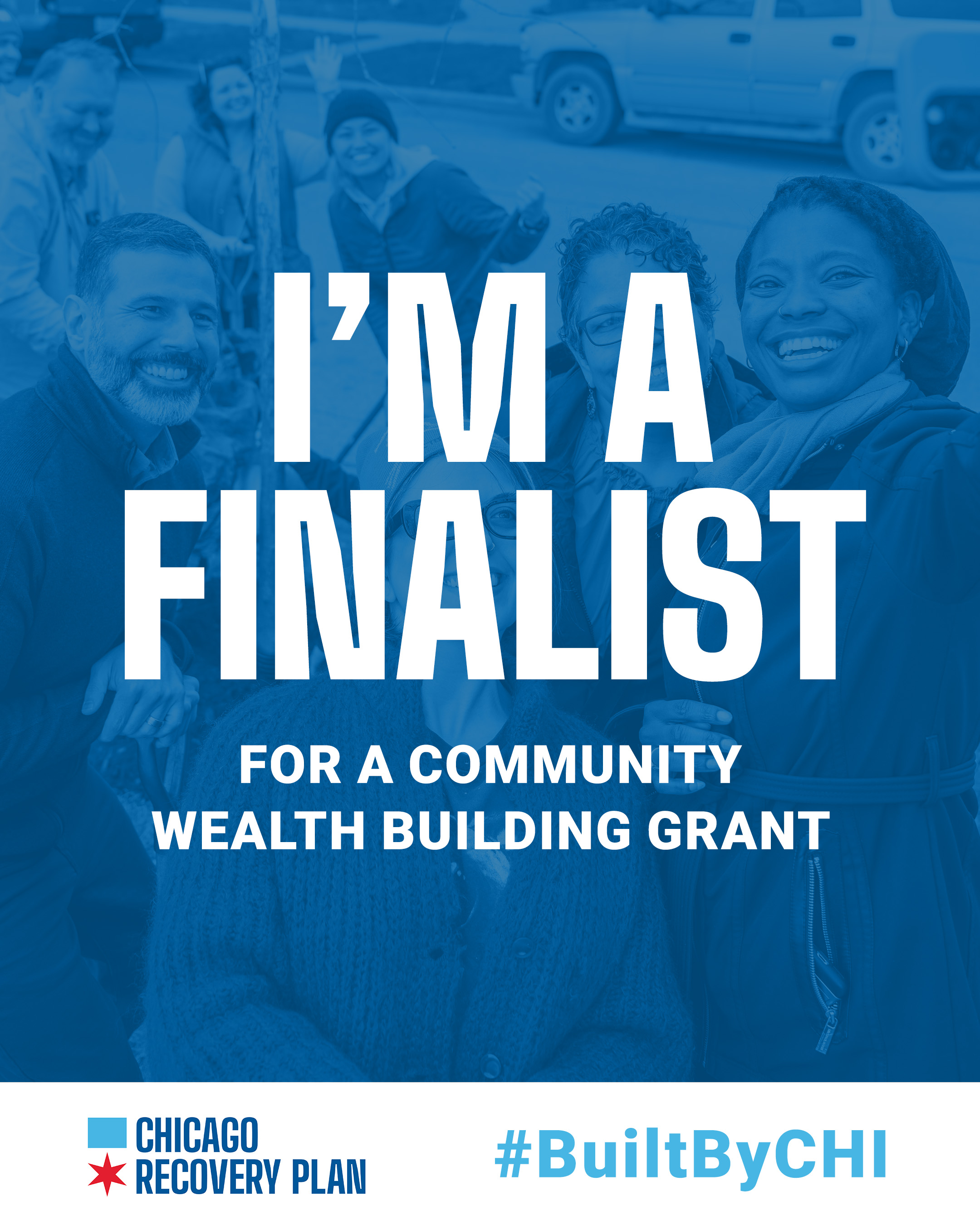 I'm a Finalist for a Community Wealth Building Grant 